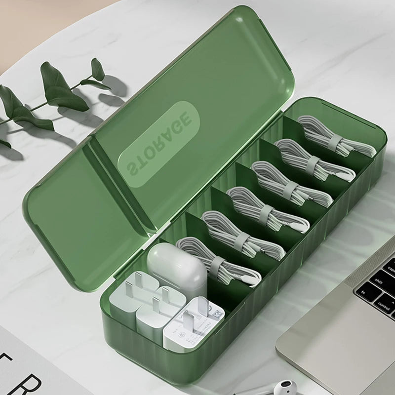 منظم كابلات الشحن حل فوضي الاسلاك في البيت